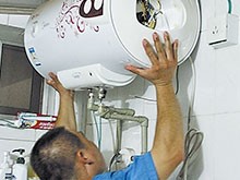 空气能热水器清洗维护