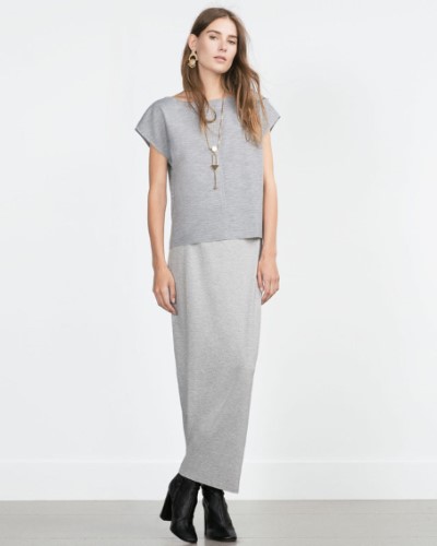 Straight tube skirt