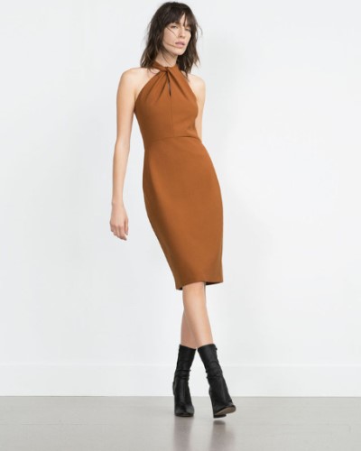 Straight tube dress