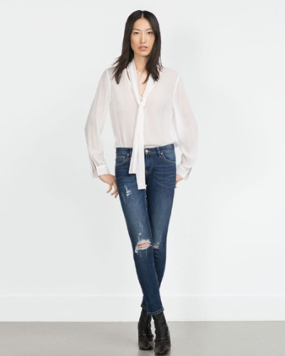 Tight jeans