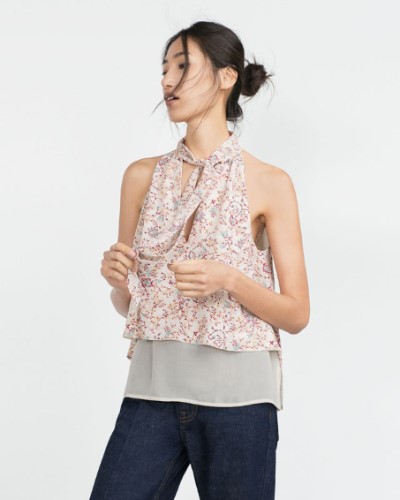 Knot collar jacket