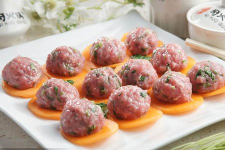 香菜丸子