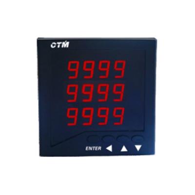 Three phase voltage and current control table