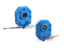 Special hanging belt conveyor type gear box
