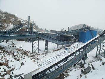 花岗岩制砂生产线