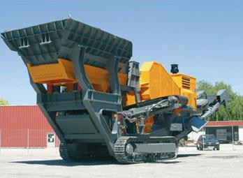 颚式移动破碎站