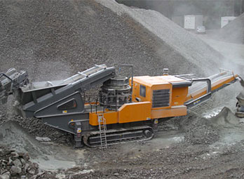 圆锥式移动破碎站